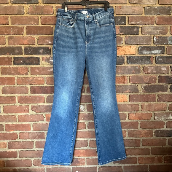 good american GCLBAF739T size 14 (34 X 33) high rise - Picture 3 of 5